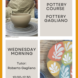 Pottery Foundation Course - January 2026 - Wednesday Mornings